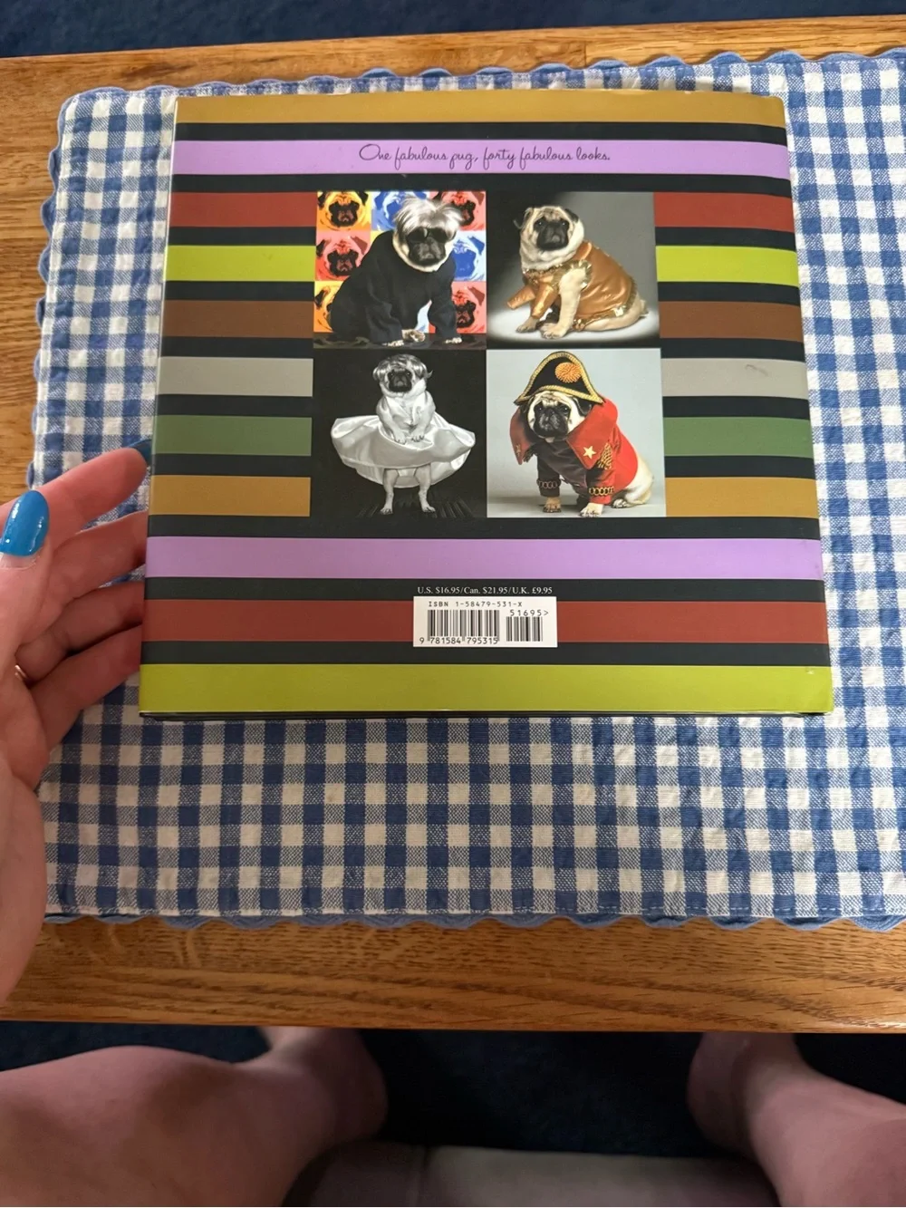 Fabulous Pugs by Lisa Knapp (2006, Hardcover)